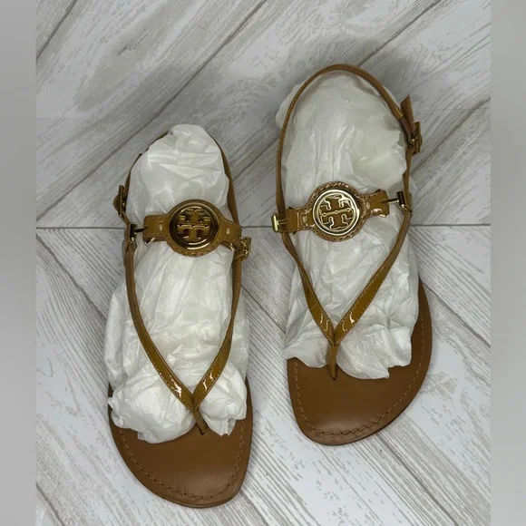 Tory Burch Women's Tan Sandals - Picture 1 of 5